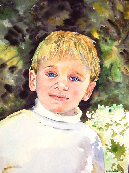 Custom Watercolor Family Portrait