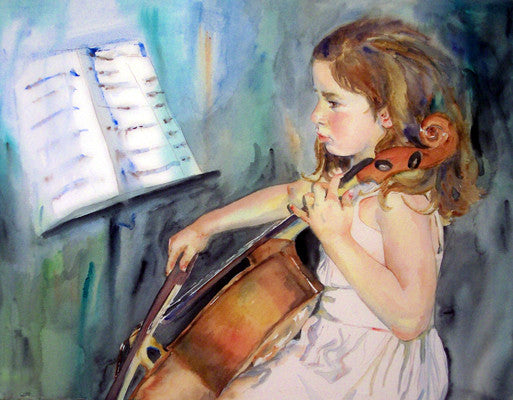 Custom Watercolor Family Portrait