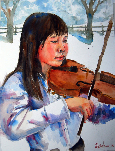 Custom Watercolor Family Portrait