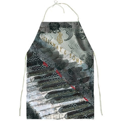 PIANO Kitchen Apron for Women